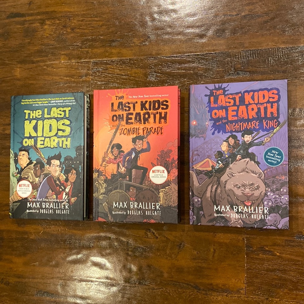 3 NWT The Last Kids on Earth Books 1-3 Hardcover